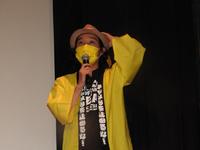 「カメ止め！」×「キャメ止め！」コラボイベントに登場した上田慎一郎監督