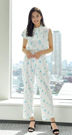 　舞台で初主演する田中道子（撮影・伊藤笙子）