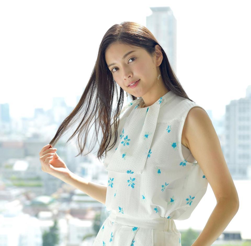 　舞台で初主演する田中道子（撮影・伊藤笙子）