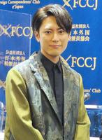 　主演映画の記者会見に出席した間宮祥太朗