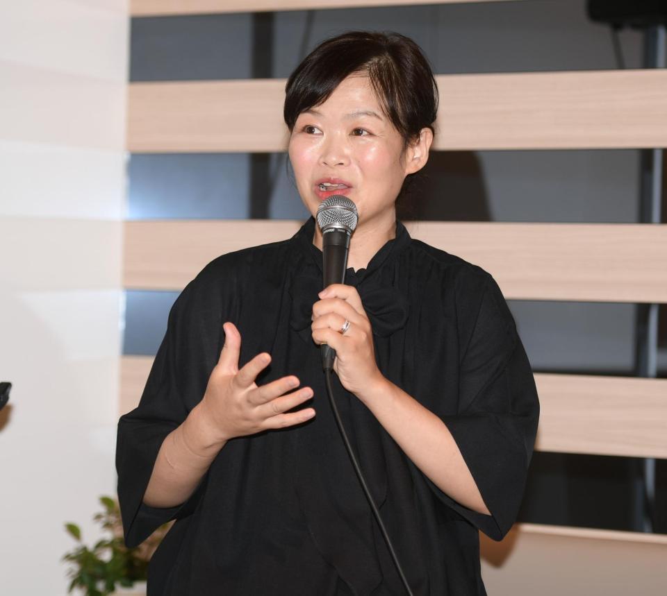 トークセッションに参加しただいたひかる（撮影・石井剣太郎）