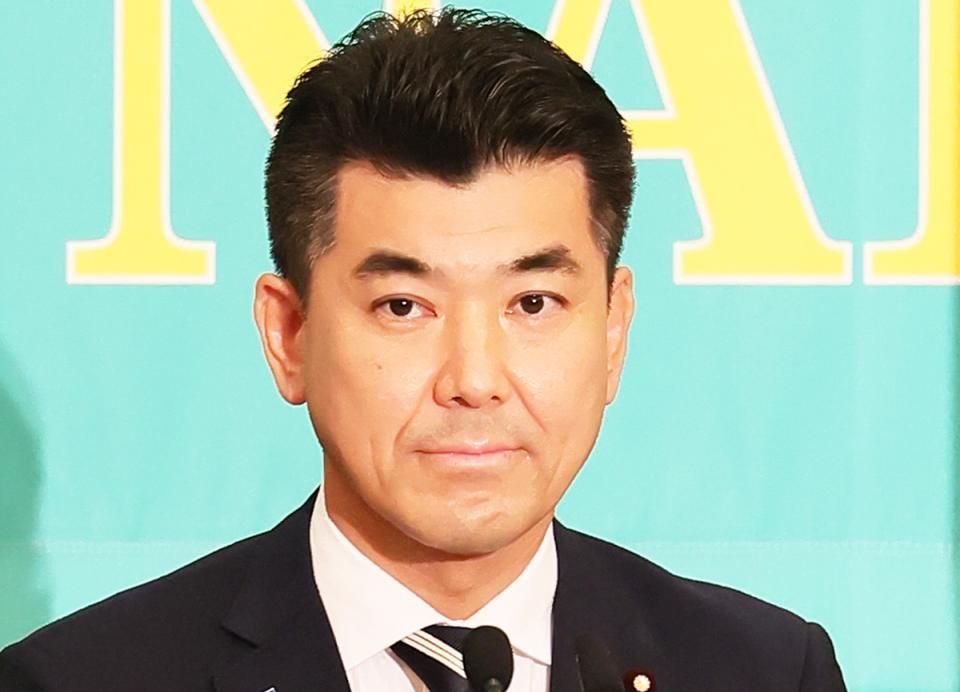 　立憲民主党・泉健太代表