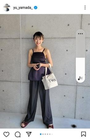 山田優のインスタグラム＠ｙｕ＿ｙａｍａｄａ＿より