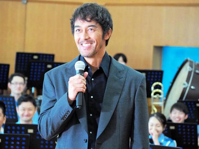 阿部寛 一日音楽隊長就任 生演奏に 興奮しました と大絶賛 芸能 デイリースポーツ Online