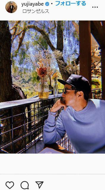 　綾部祐二のインスタグラム＠ｙｕｊｉａｙａｂｅより