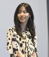 　舞台あいさつに登場した西野七瀬＝ＥＪアニメシアター新宿（撮影・開出牧）