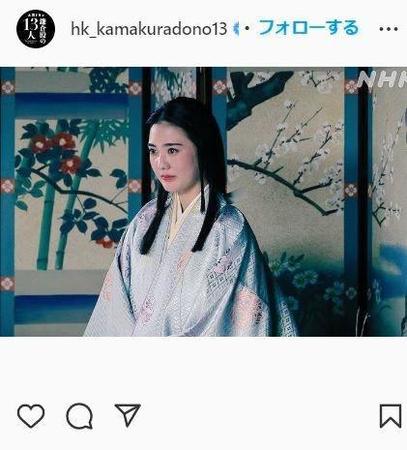 二代目鎌倉殿の正室ＶＳ側室バトルも怖い　正妻つつじを演じる北香那　「鎌倉殿の１３人」インスタグラム＠ｎｈｋ＿ｋａｍａｋｕｒａｄｏｎｏ１３から
