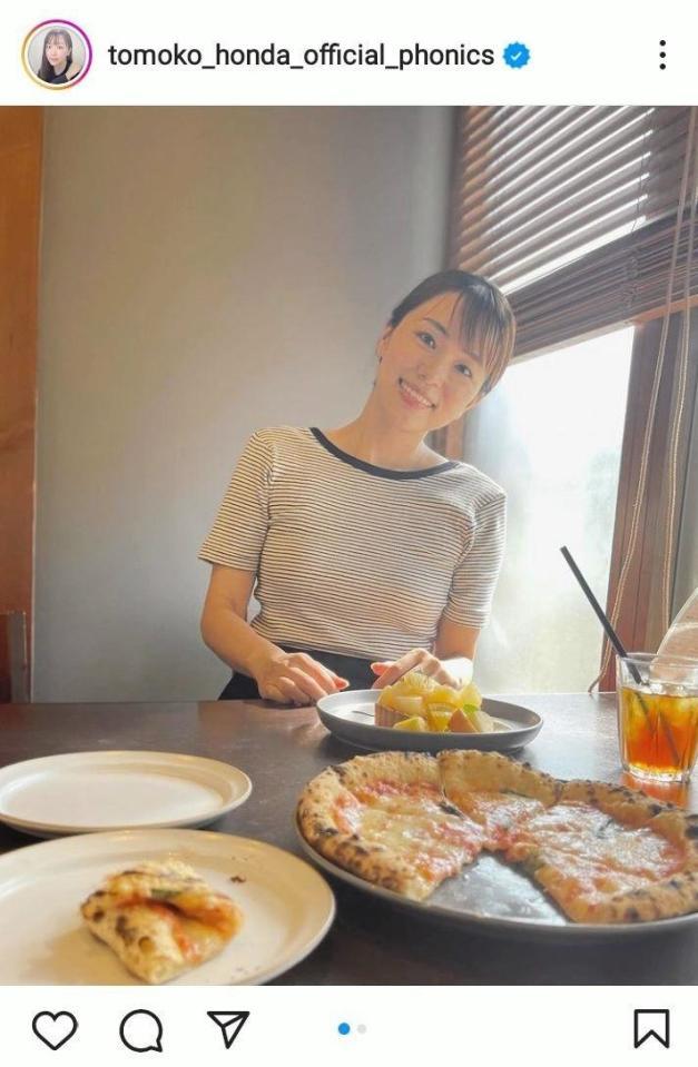 　本田朋子のインスタグラム＠ｔｏｍｏｋｏ＿ｈｏｎｄａ＿ｏｆｆｉｃｉａｌ＿ｐｈｏｎｉｃｓより
