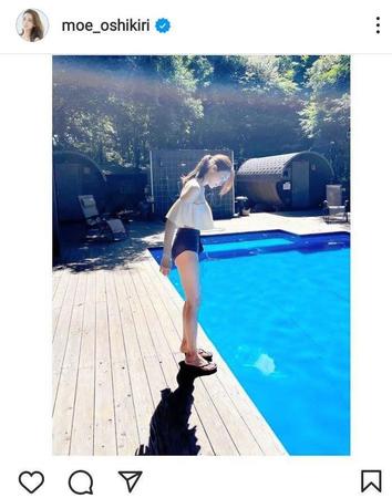 　押切もえのインスタグラム＠ｍｏｅ＿ｏｓｈｉｋｉｒｉより