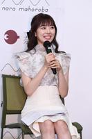 　奈良県のおすすめスポットを紹介する渡辺美優紀（撮影・園田高夫）