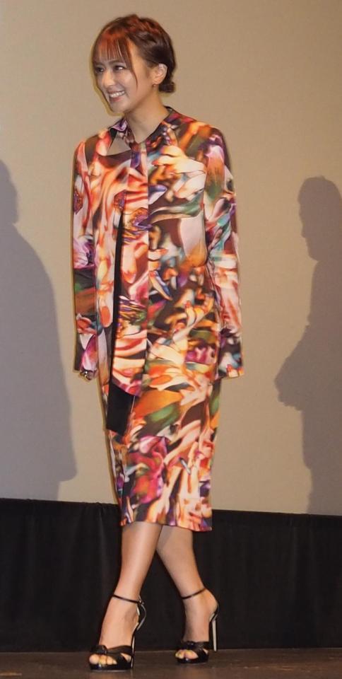 　映画「ウラギリ」の舞台あいさつに出席した岡田結実