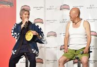 　出演時の衝撃について話す森内寛樹。右は六平直政＝ホテル雅叙園東京（撮影・西岡正）