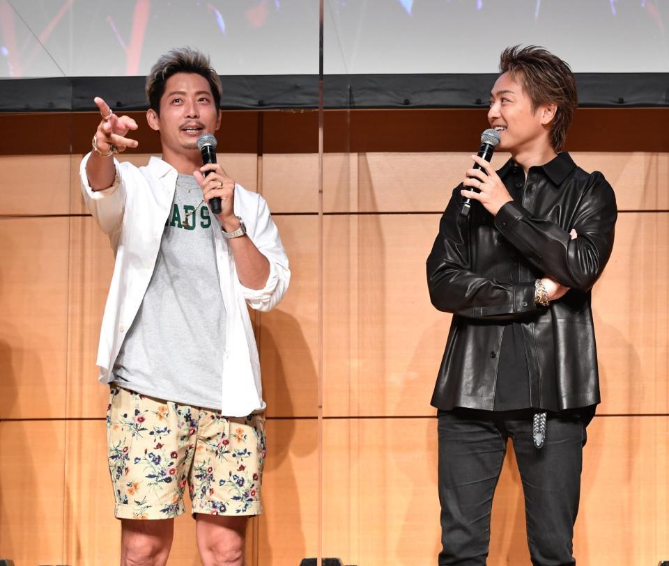 ＥＸＩＬＥ、レアな私服でイベント イメージはダーク系も「２人