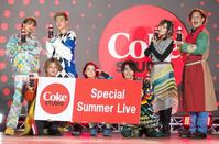 　「Ｃｏｋｅ　Ｓｔｕｄｉｏ　スペシャルサマーライブ」に出演したフォーエイト４８