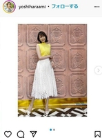 　良原安美アナのインスタグラム＠ｙｏｓｈｉｈａｒａａｍｉより