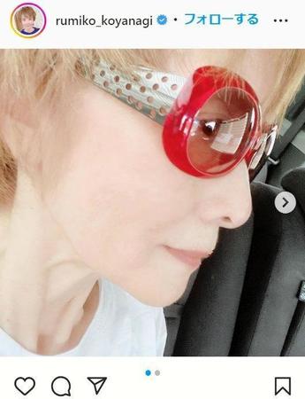 　小柳ルミ子のインスタグラム＠ｒｕｍｉｋｏ＿ｋｏｙａｎａｇｉより