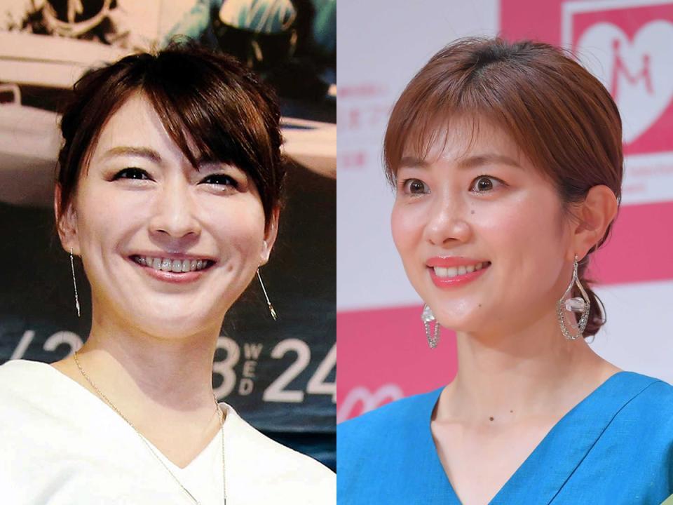 「オグシオ」こと小椋久美子（左）と潮田玲子