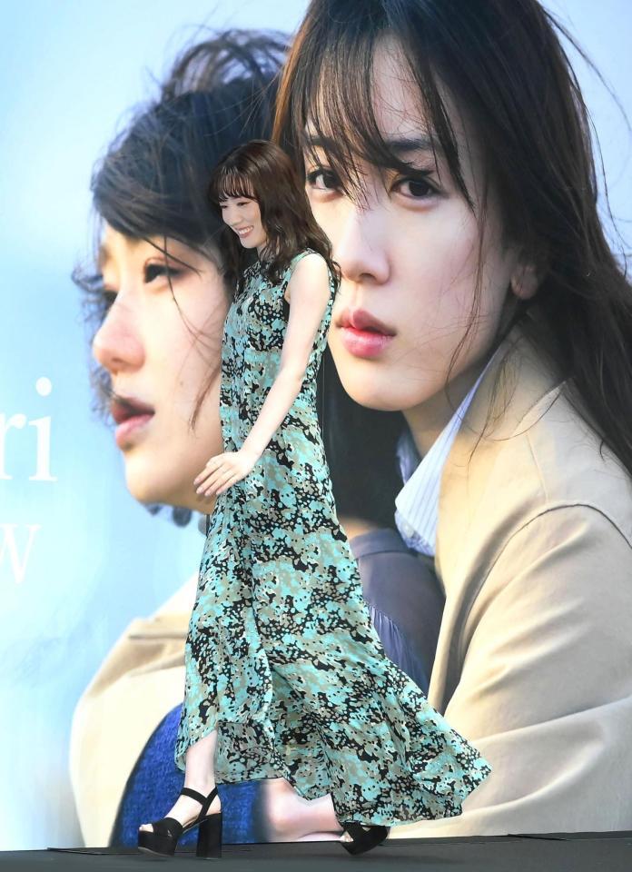 　笑顔で登壇する永野芽郁（撮影・堀内翔）