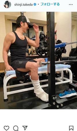 　武田真治のインスタグラム＠ｓｈｉｎｊｉ．ｔａｋｅｄａより