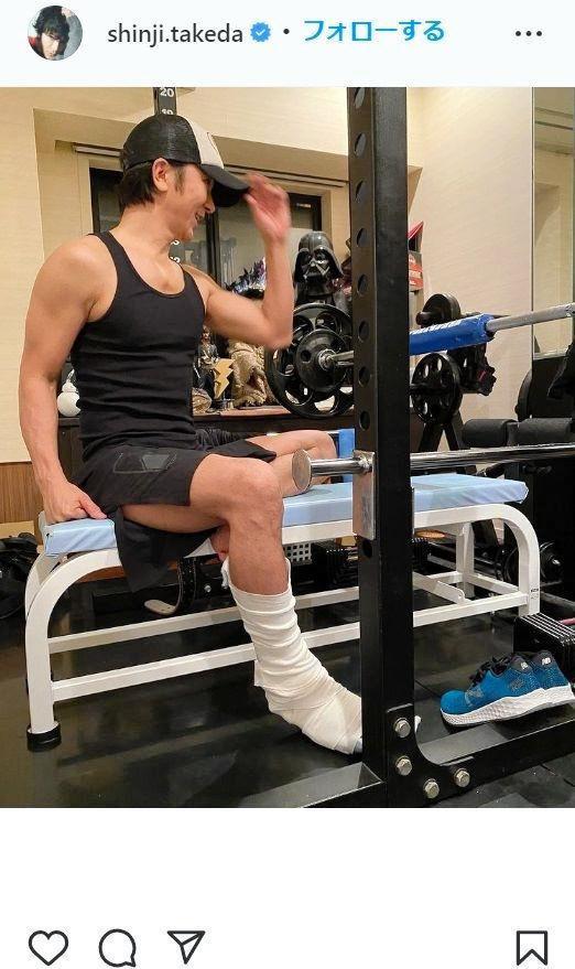 　武田真治のインスタグラム＠ｓｈｉｎｊｉ．ｔａｋｅｄａより