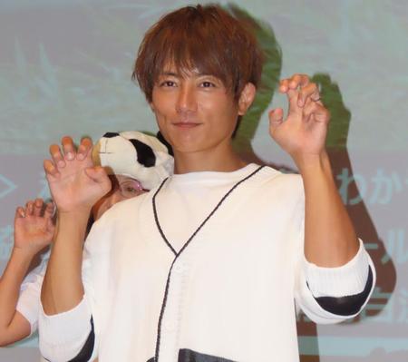 　セミナーイベント「パンダの隠れ家」に特別ゲストとして出席した杉浦太陽＝都内