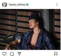 市原隼人のインスタグラム（ｈａｙａｔｏ＿ｉｃｈｉｈａｒａ）より