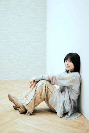 　初アルバムを発売する森七菜（撮影・山川哲矢）