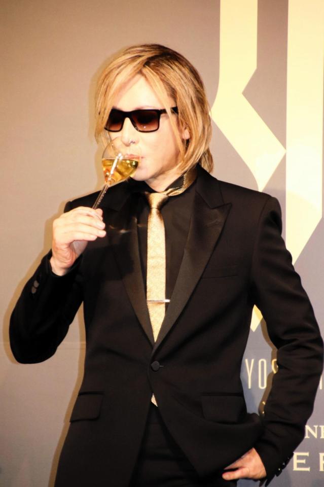 　シャンパーニュを味わうＹＯＳＨＩＫＩ＝東京・六本木