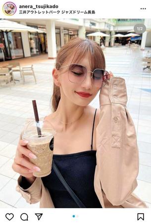 　辻門アネラのインスタグラム＠ａｎｅｒａ＿ｔｓｕｊｉｋａｄｏより