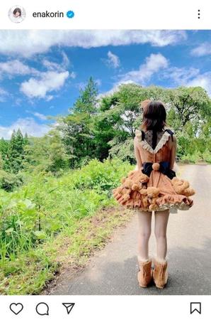 　えなこのインスタグラム＠ｅｎａｋｏｒｉｎより
