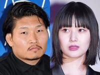 　稲垣啓太（左）と新井貴子