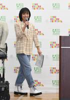 　イベントに登場したｒｙｕｃｈｅｌｌ（撮影・開出牧）