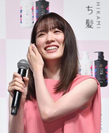 　イベントに登場した永野芽郁（撮影・佐々木彰尚）