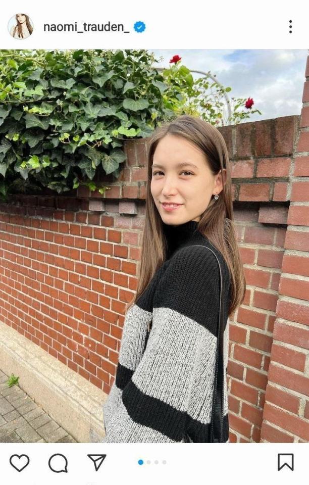 　トラウデン直美のインスタグラム＠ｎａｏｍｉ＿ｔｒａｕｄｅｎ＿より