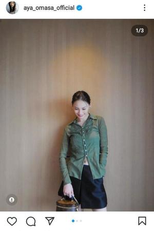 　大政絢のインスタグラム＠ａｙａ＿ｏｍａｓａ＿ｏｆｆｉｃｉａｌより