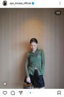 　大政絢のインスタグラム＠ａｙａ＿ｏｍａｓａ＿ｏｆｆｉｃｉａｌより