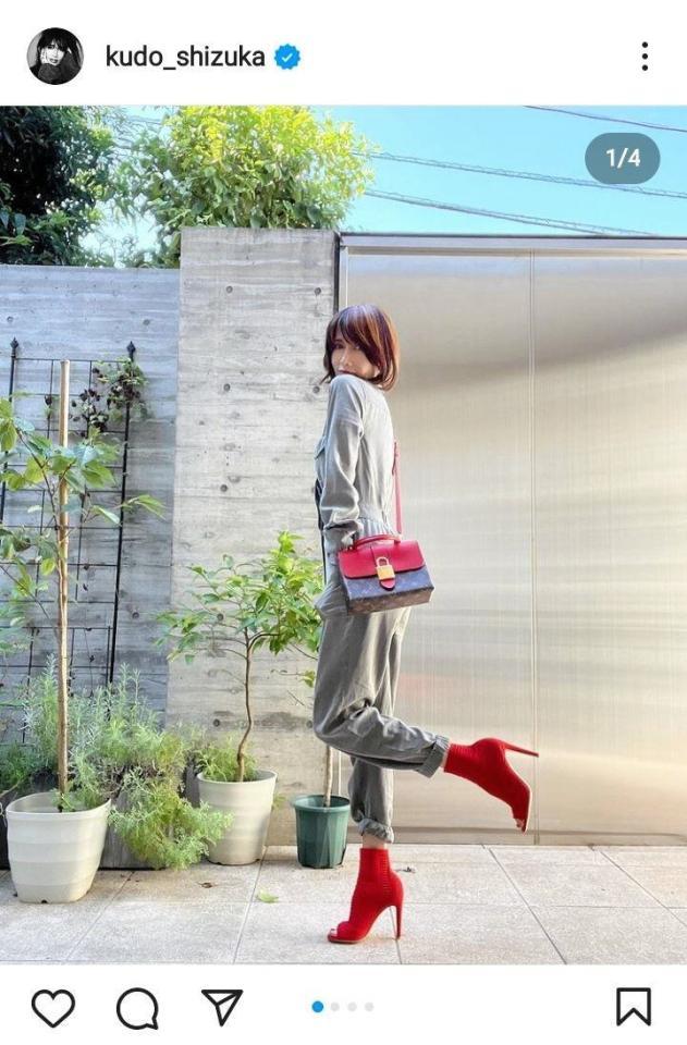 工藤静香のインスタグラム＠ｋｕｄｏ＿ｓｈｉｚｕｋａより