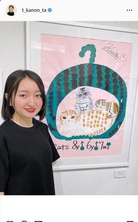 　谷花音のインスタグラム＠ｔ＿ｋａｎｏｎ＿ｔａから