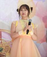 　完成披露イベントで笑顔をふりまく井口裕香＝東京・丸の内ＴＯＥＩ（撮影・開出牧）