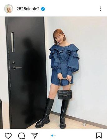 　藤田ニコルのインスタグラム＠２５２５ｎｉｃｏｌｅより