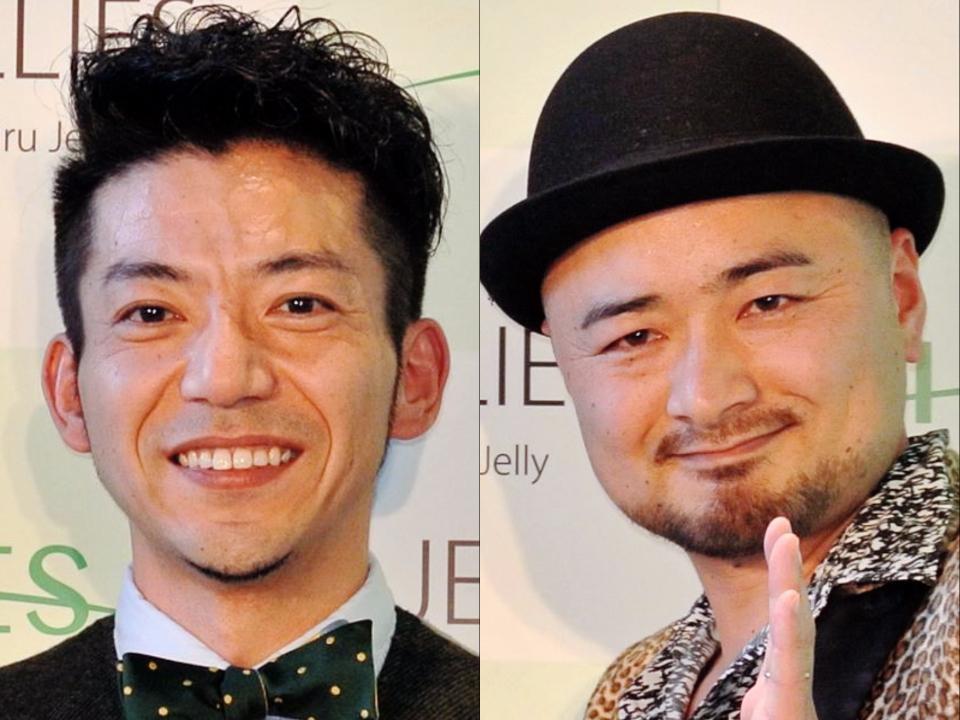 　どぶろっくの森慎太郎（左）と江口直人