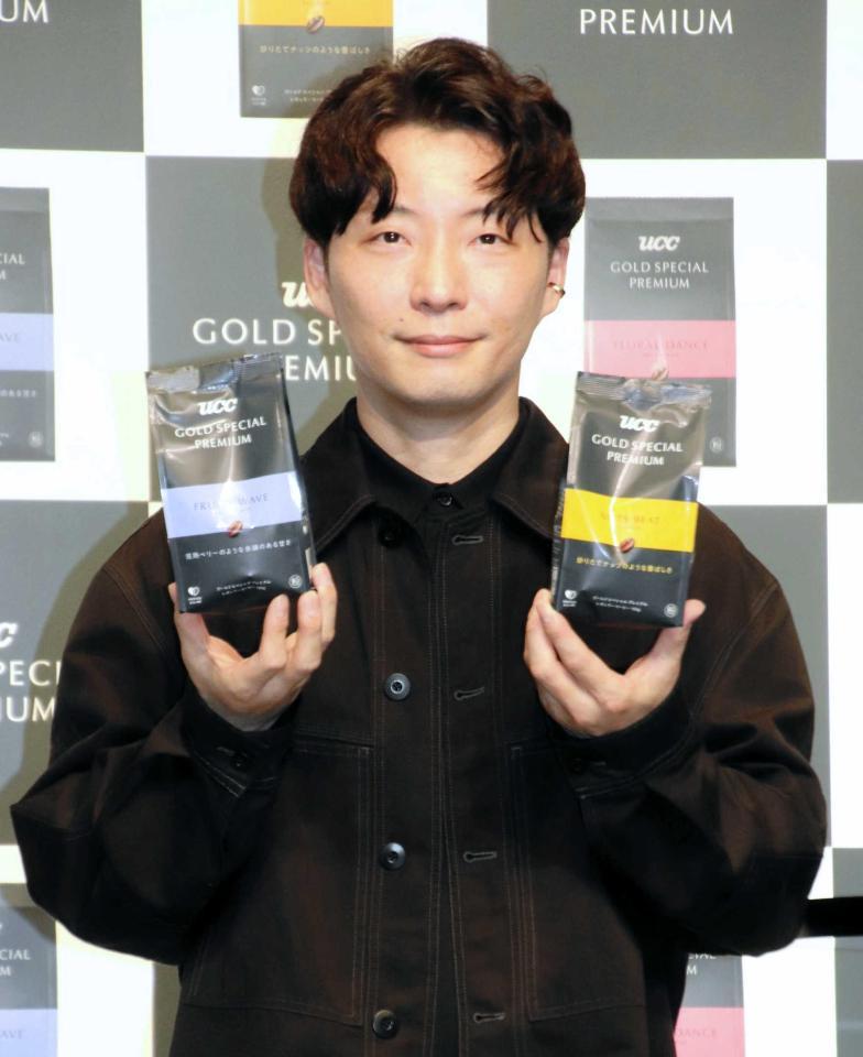 　コーヒーの魅力を語った星野源