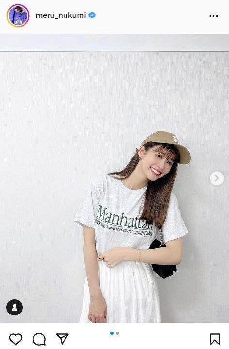 生見愛瑠のインスタグラム＠ｍｅｒｕ＿ｎｕｋｕｍｉより