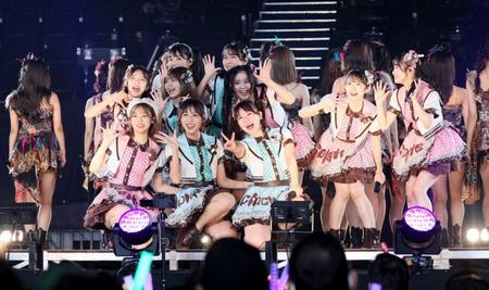 　１４周年記念コンサートを行ったＳＫＥ４８（Ｃ）２０２２　Ｚｅｓｔ，Ｉｎｃ．／ＡＥＩ
