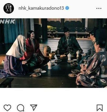 　ＮＨＫ大河ドラマ「鎌倉殿の１３人」インスタグラム＠ｎｈｋ＿ｋａｍａｋｕｒａｄｏｎｏ１３より