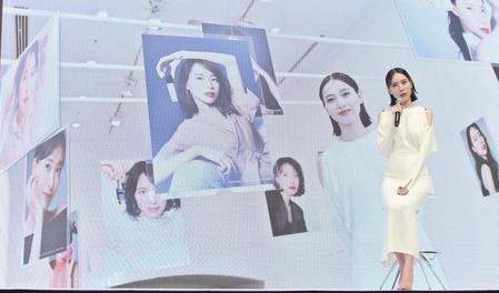 　イベントに登場した戸田恵梨香（撮影・佐々木彰尚）