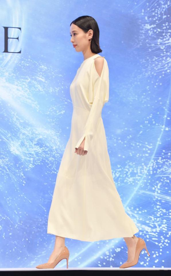 　イベントに登場した戸田恵梨香（撮影・佐々木彰尚）