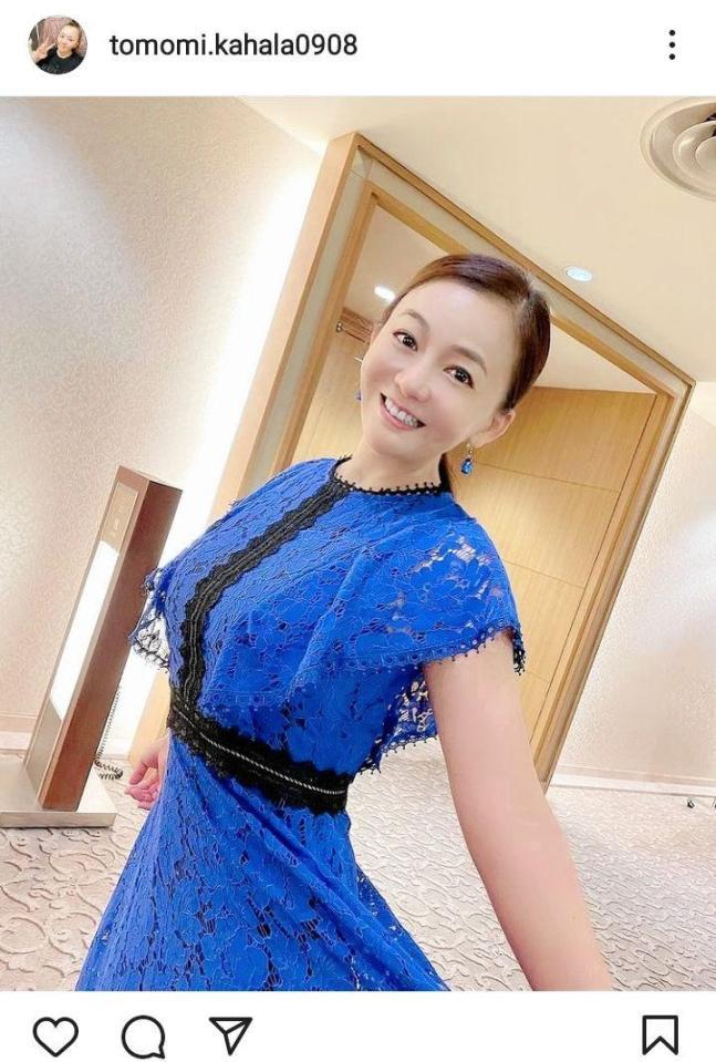 　華原朋美のインスタグラム＠ｔｏｍｏｍｉ．ｋａｈａｌａ０９０８より