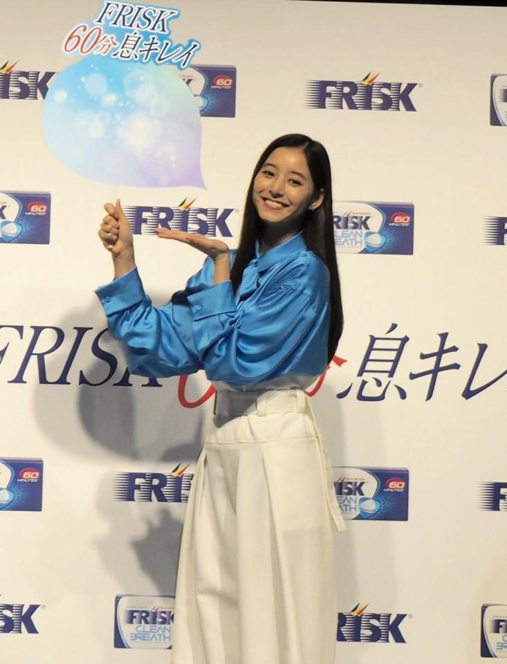 　イベントに登壇した新木優子