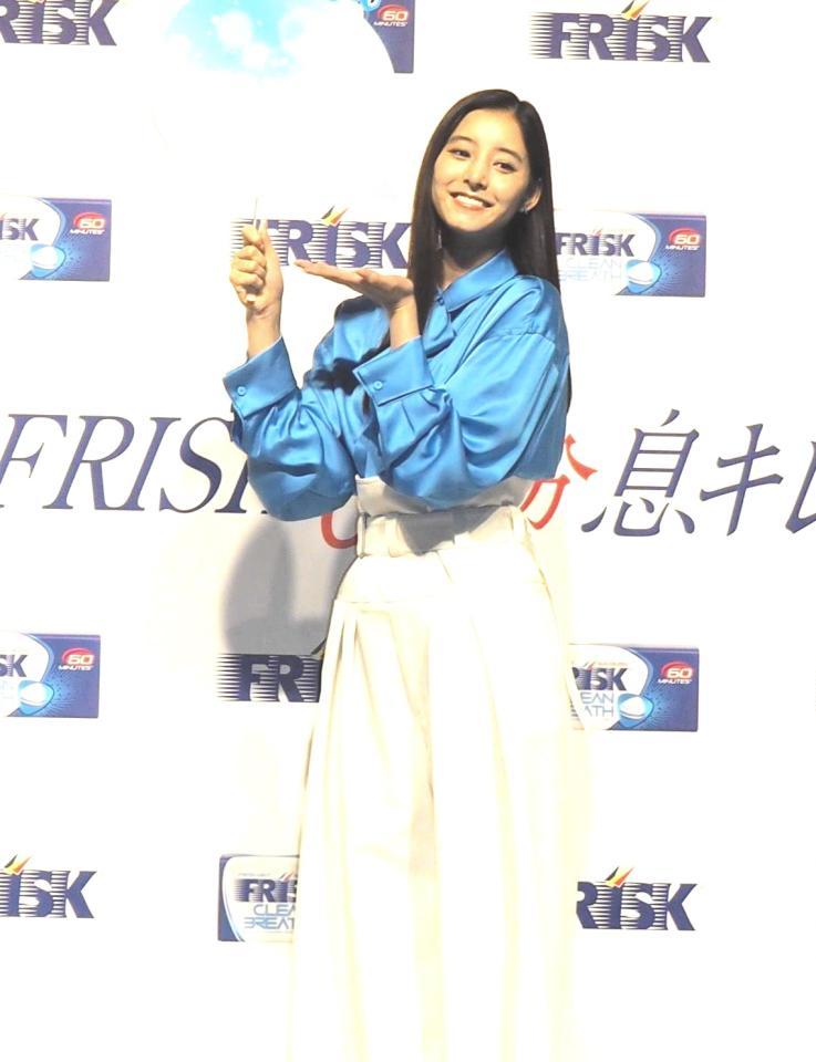 　イベントに登壇した新木優子